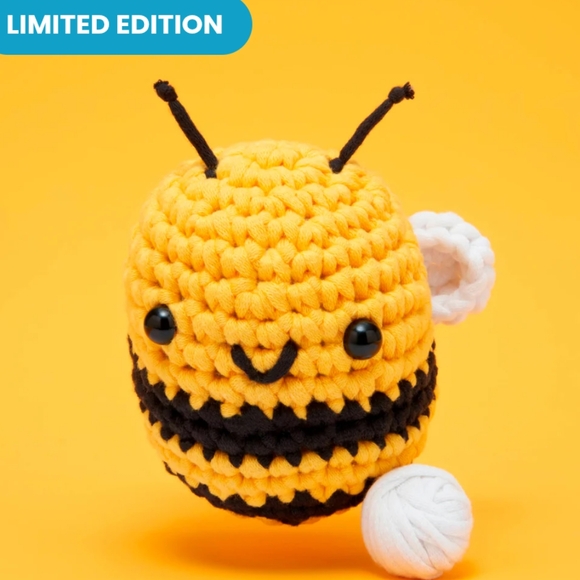 New The Woobles Crochet Kit - Cornelius the Bee - Picture 4 of 5